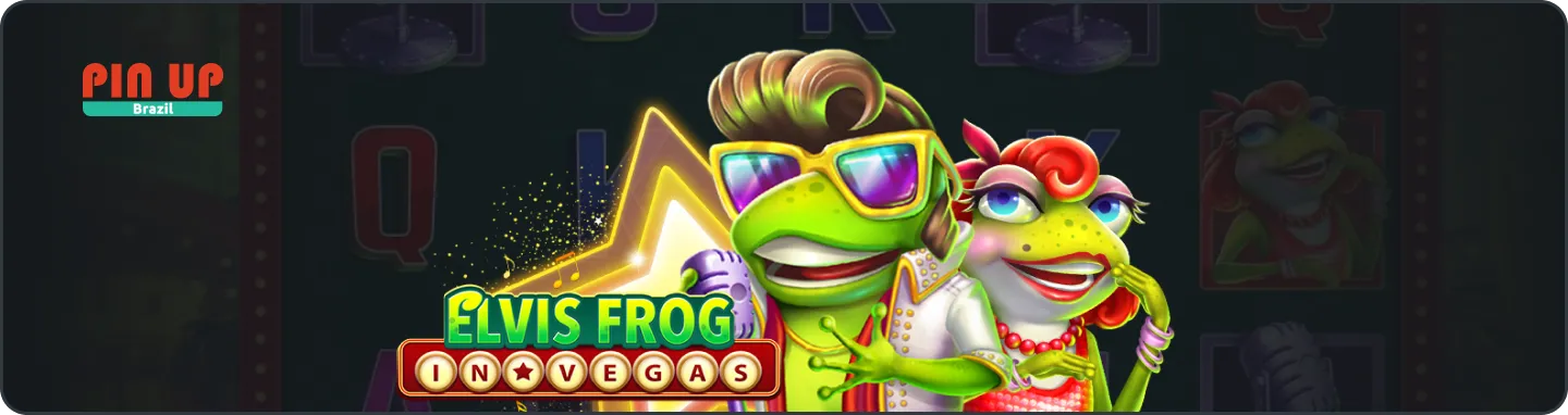 Elvis Frog in Vegas: ganhe até 2500x a sua aposta